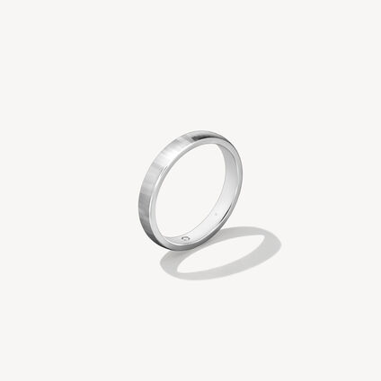 Mirror Wedding Band, , large