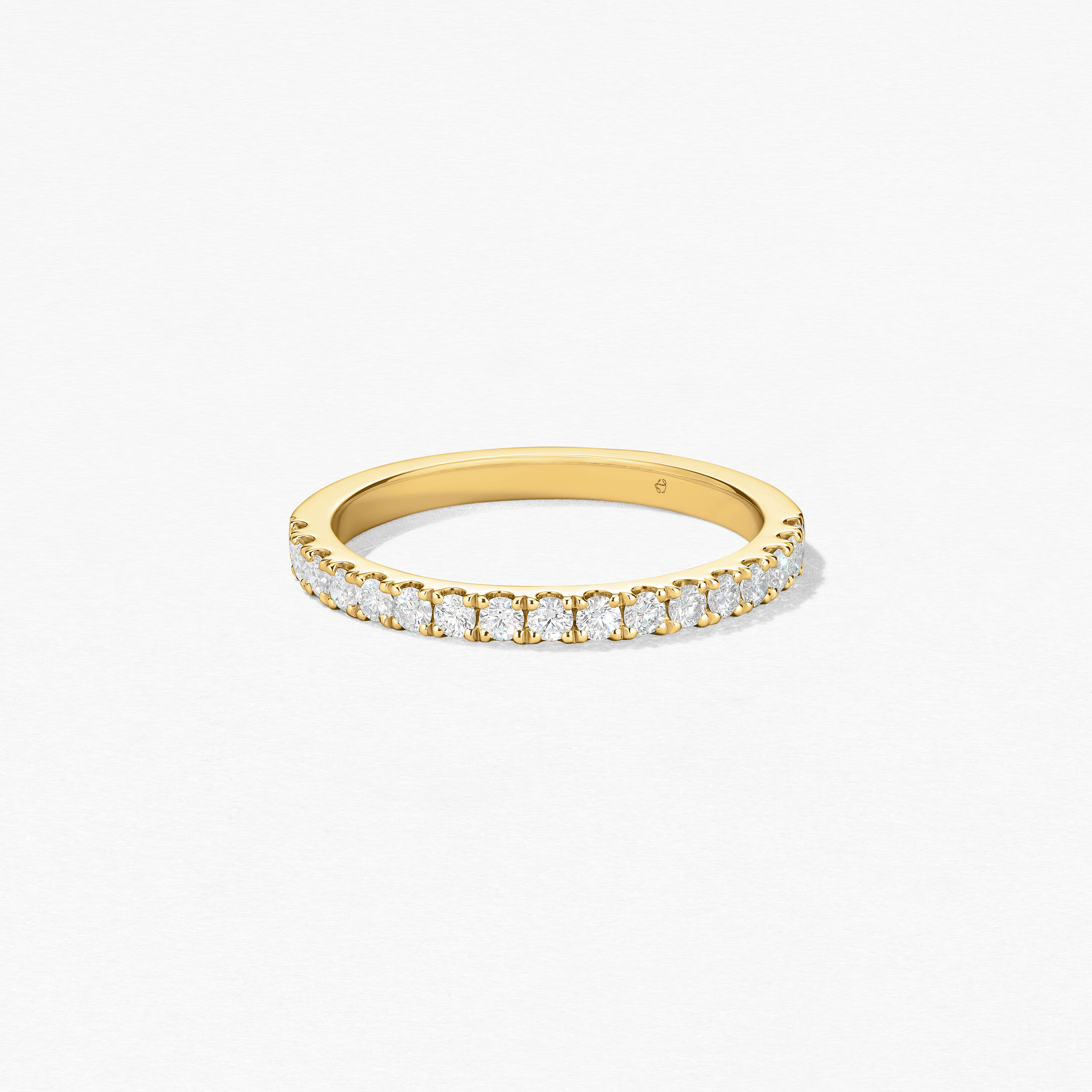 Transcend Premier Diamond Band, 18K Yellow Gold, large
