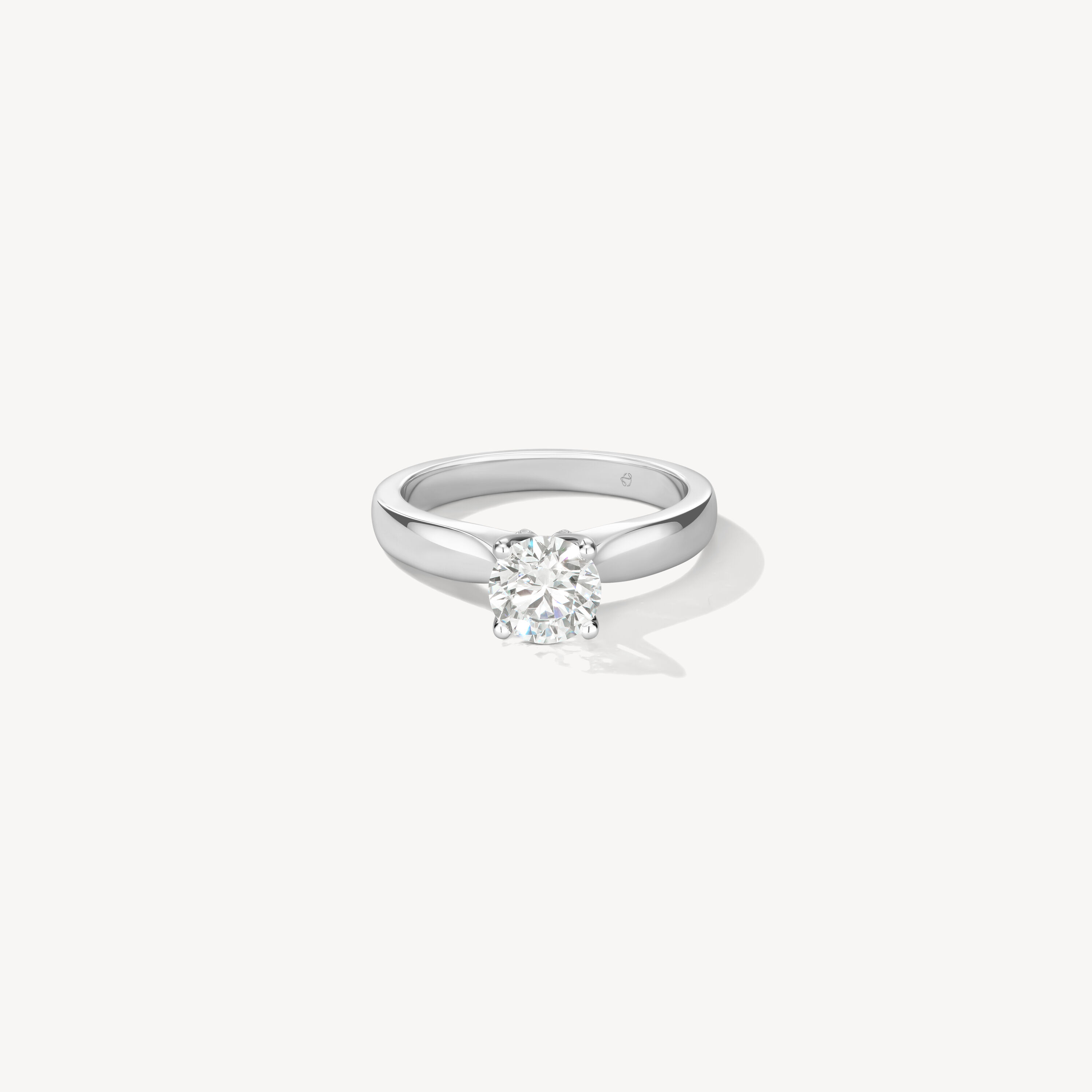 Serenity Select 订婚钻戒, 铂金, large