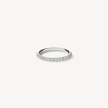 Transcend 结婚钻戒, 18K 白金, large