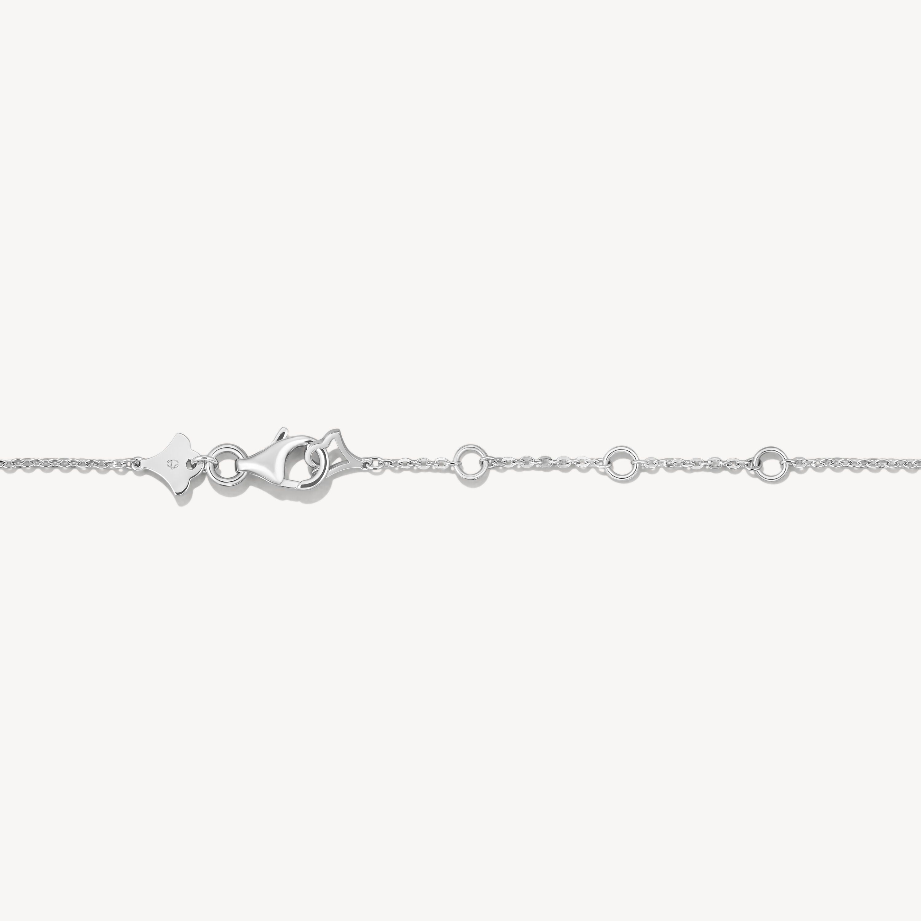 Lorelei 钻石手链, 18K 白金, large
