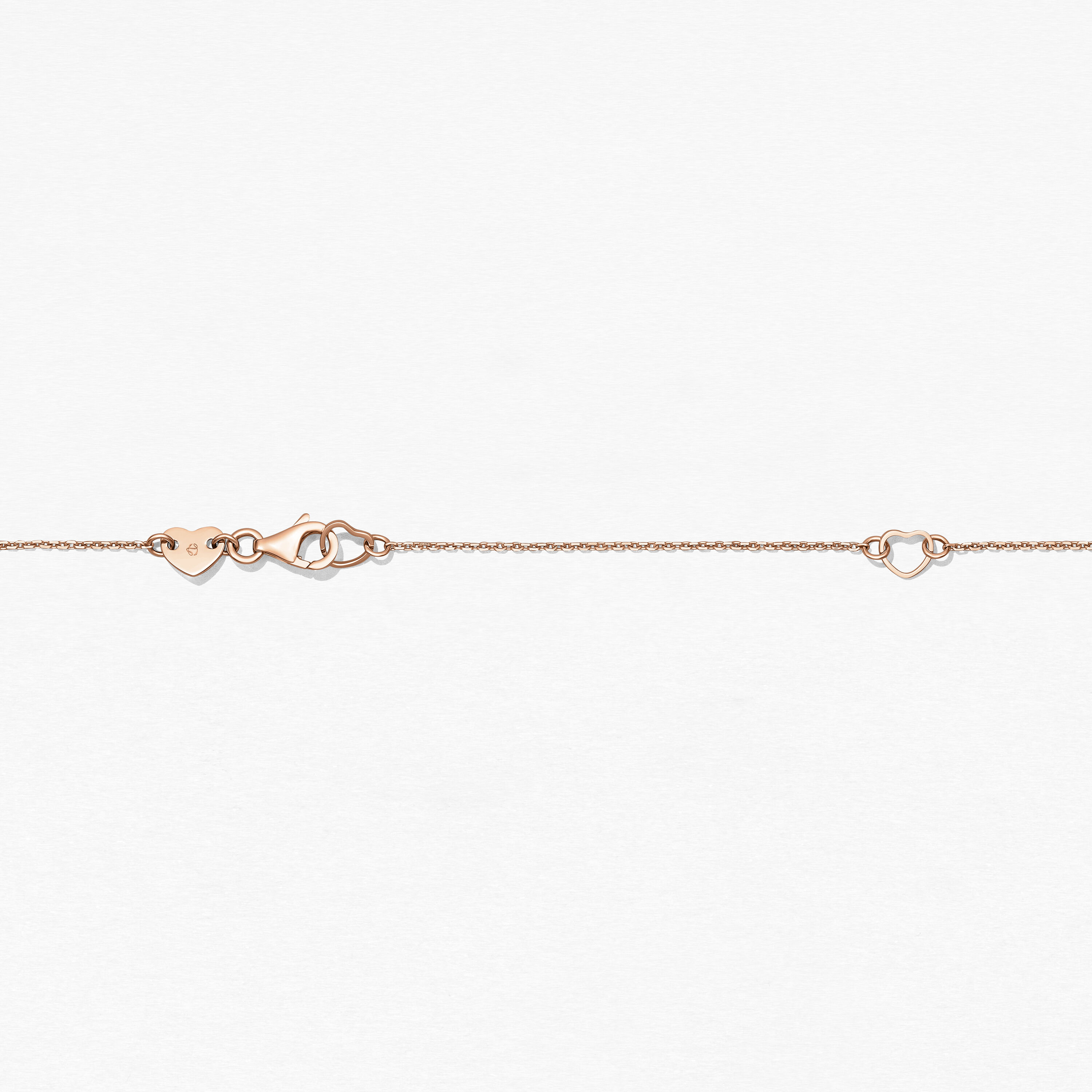 Joy Circle 钻石项链, 18K 玫瑰金, large