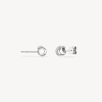 INSIDE/OUT Diamond Flip Earrings - Small, 18K White Gold, large