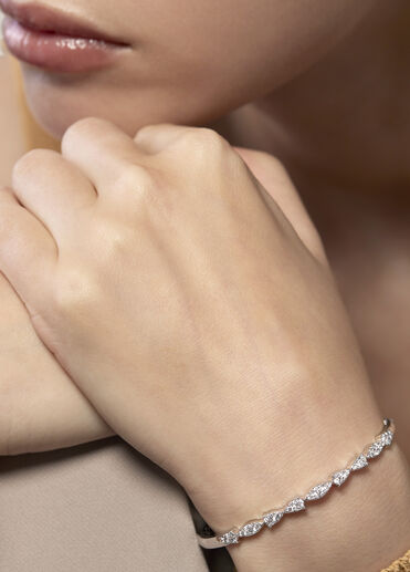 Aerial Dewdrop Bangle,  Aerial Dewdrop Bangle, , large