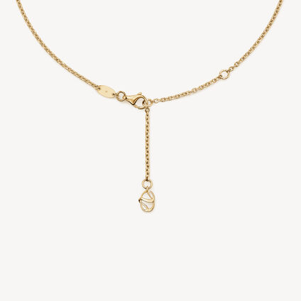 INSIDE/OUT Diamond Link Pendant Necklace, 18K Yellow Gold INSIDE/OUT Diamond Link Pendant Necklace, 18K Yellow Gold, large