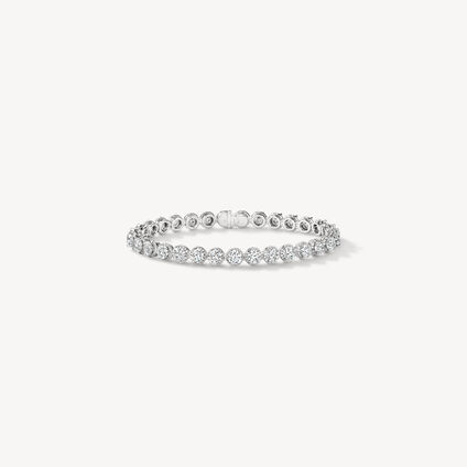 Timeless Hidden Halo Bracelet, , large