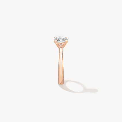 HOF Signature 订婚钻戒, 18K 玫瑰金, large