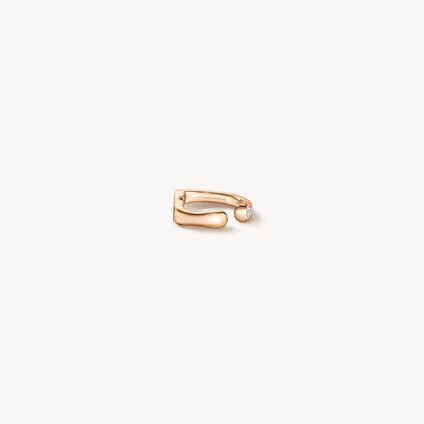 Aerial Open Sunburst Necklace , 18K Rose Gold, large