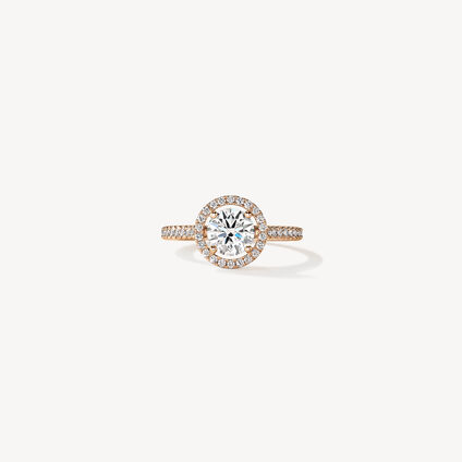 Joy Engagement Ring, 18K Rose Gold, large