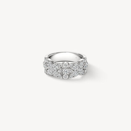 HOF Regal Diamond Ring, 18K 白金, large