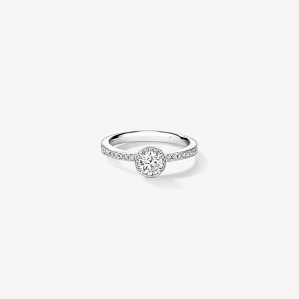 Timeless Hidden Halo Engagement Ring,  Timeless Hidden Halo Engagement Ring, , large