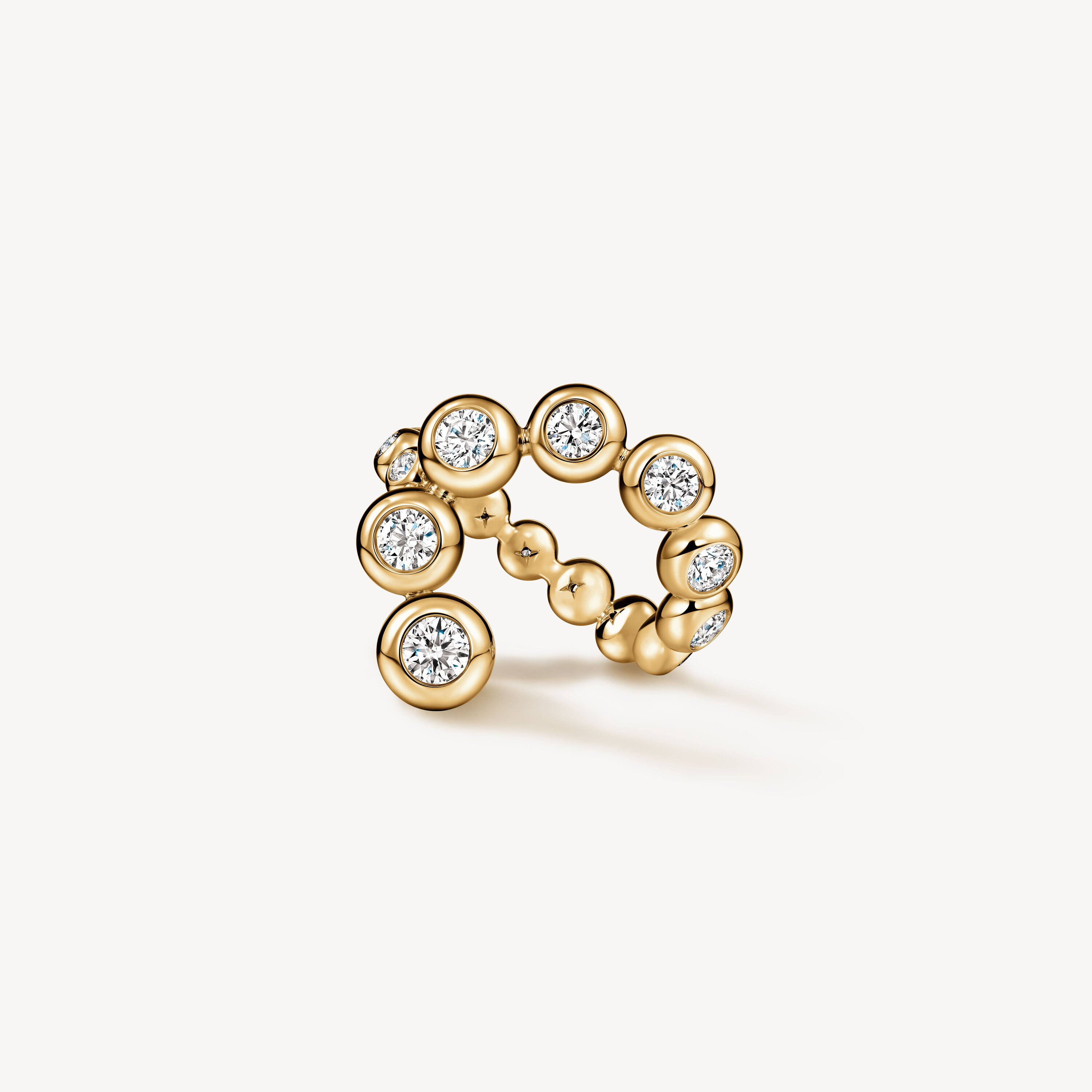 DREAM WRAP 钻石戒指, 18K 黄金, large