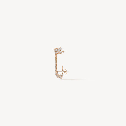 Aerial Double Sunrise 钻石耳环(大), 18K 玫瑰金 Aerial Double Sunrise 钻石耳环(大), 18K 玫瑰金, large