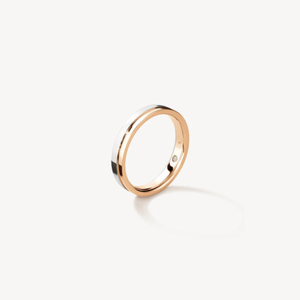 Moment 结婚对戒, 铂金和18K 玫瑰金, large