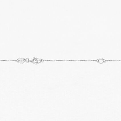 Aerial 三钻项链, 18K 白金, large