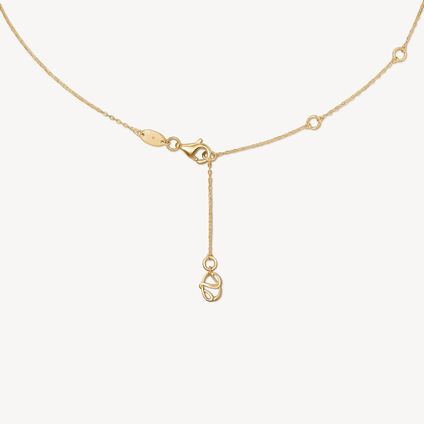 DREAM SOLO 钻石项链, 18K 黄金, large