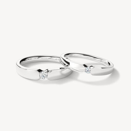 Corner Wedding Band, Corner Wedding Band, , large