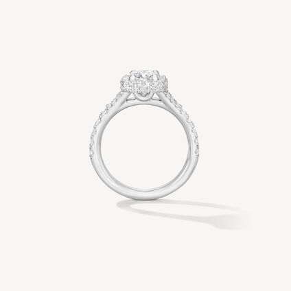 Acclaim Engagement Ring, Platinum, large