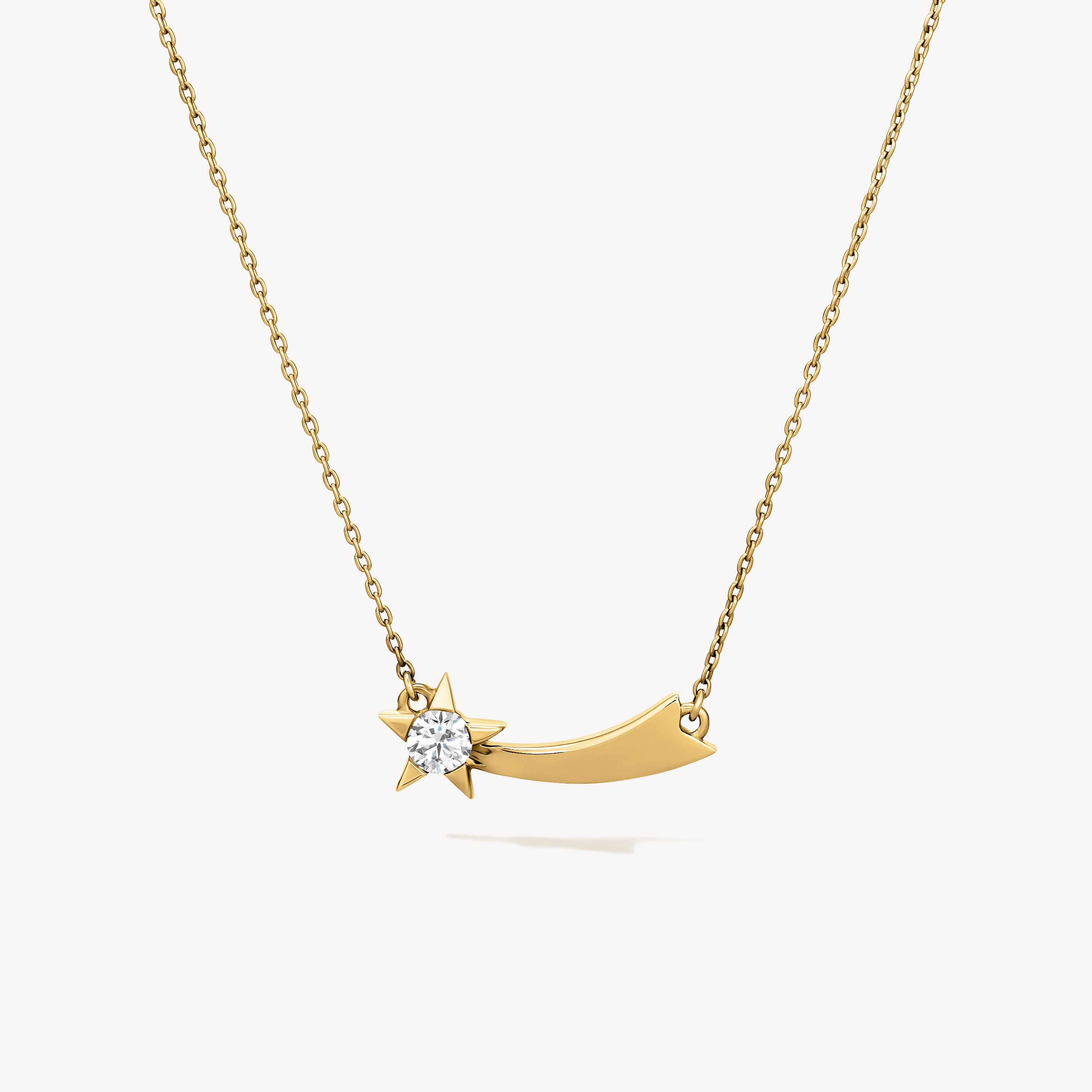Illa 钻石项链, 18K 黄金, large