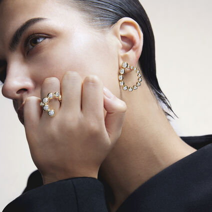 DREAM WRAP RING, 18K Yellow Gold, large