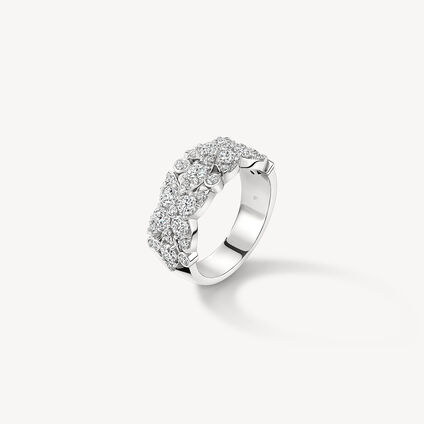 HOF Regal Diamond Ring, 18K 白金, large