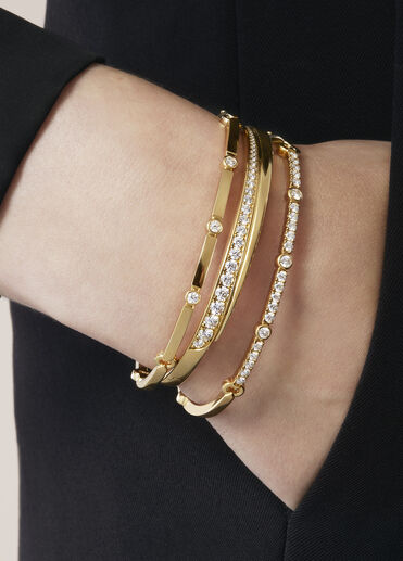 Copley Diamond Bangle, 18K White Gold Copley Diamond Bangle, 18K White Gold, large