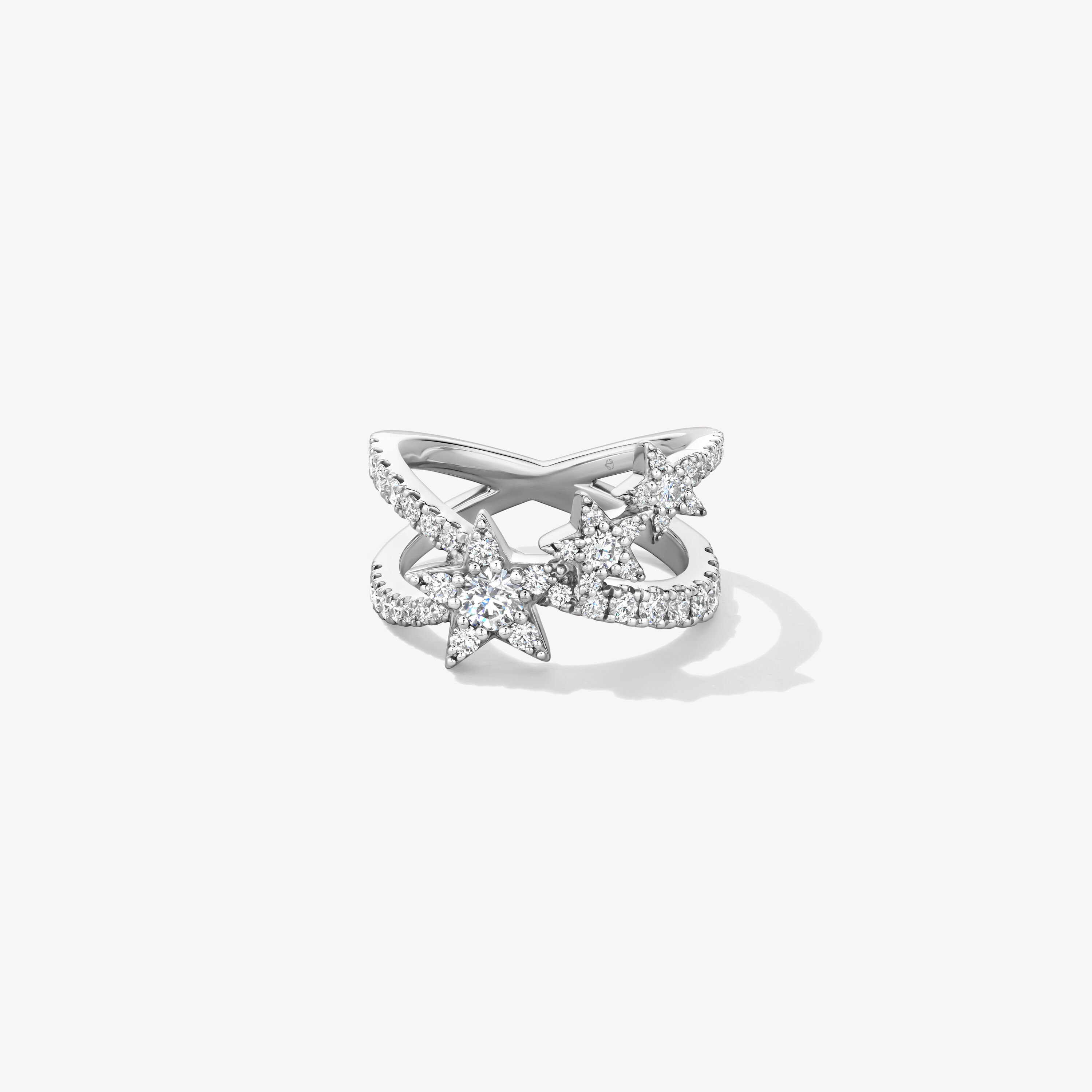 Illa Star Of The Show 钻石戒指, 18K 白金, large