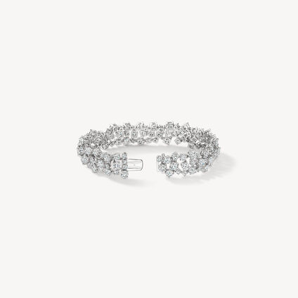 Starlight Diamond Bracelet, 18K White Gold Starlight Diamond Bracelet, 18K White Gold, large