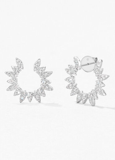 Aerial Sunburst Wrap Earring Large,  Aerial Sunburst Wrap Earring Large, , large