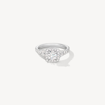 Acclaim Engagement Ring, Platinum, large